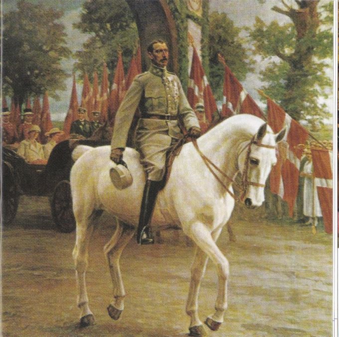 Kong Christian den X. 10. juli 1920.